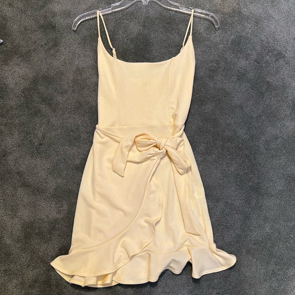 Lucy in the Sky Dresses & Skirts - Lucy in the Sky Yellow Mini Dress